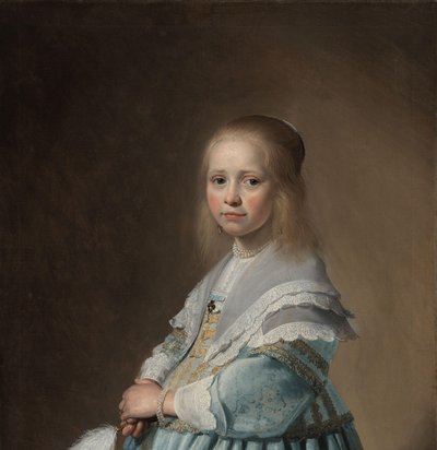 Egy kékbe öltözött lány portréja Portré egy lány kékben alkotó: Johannes Cornelisz. Verspronck