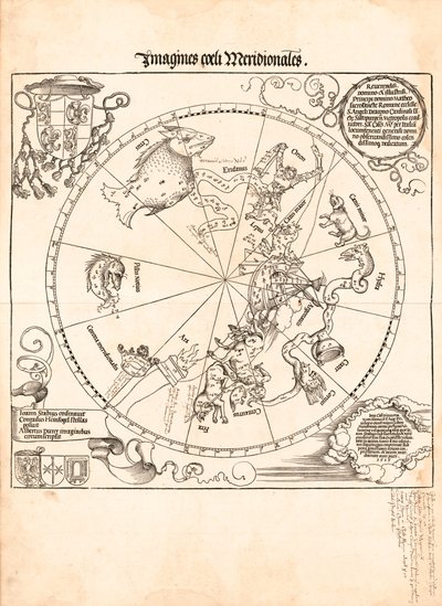 Képek a déli égboltról alkotó: Johannes; Dürer Stabius