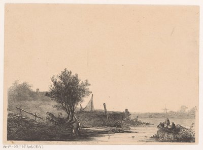 Folyókép alkotó: Johannes Franciscus Hoppenbrouwers