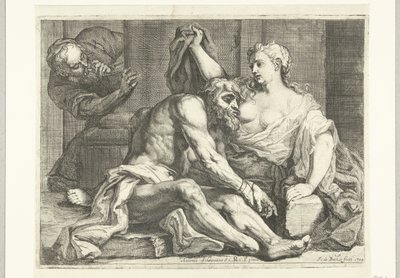 Cimon táplálta Pero alkotó: Johannes Frans de Backer