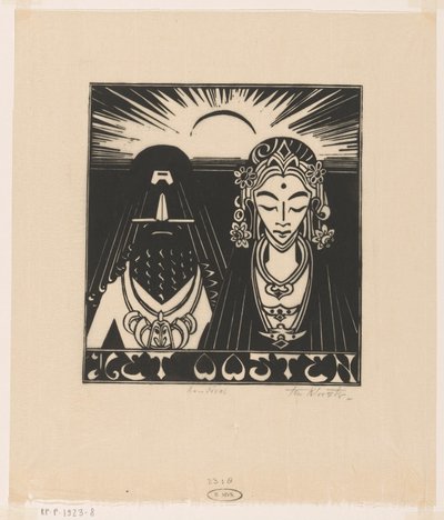 Kelet (eredeti cím a tárgyon) alkotó: Johannes Frederik Engelbert ten Klooster (signed by artist)