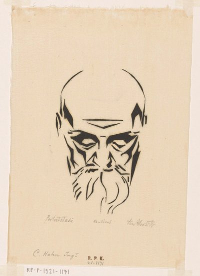 Carl Hohn portréja alkotó: Johannes Frederik Engelbert ten Klooster (signed by artist)
