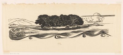 Vader Smit, Geelvink Bay, Holland Új-Guinea (eredeti cím az objektumon) alkotó: Johannes Frederik Engelbert ten Klooster (signed by artist)