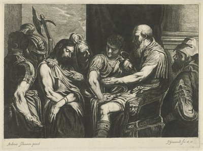Krisztus Pilátus előtt alkotó: Johannes Gronsveld