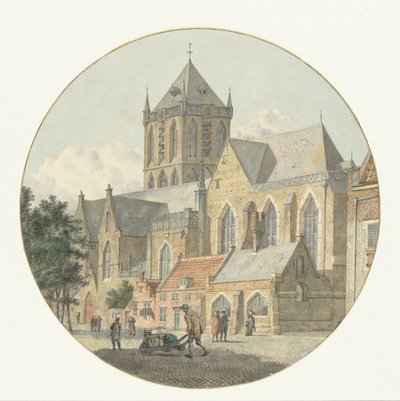 A St.-Jacobs templom Utrechtben alkotó: Johannes Huibert Prins