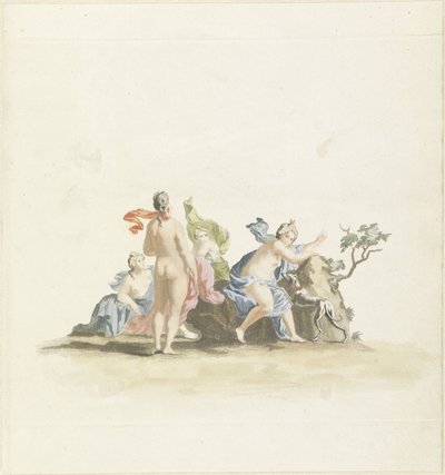 Diana és nimfái alkotó: Johannes Jacobsz van den Aveele (attributed to)