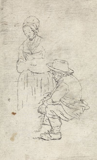 Gazda és gazda felesége alkotó: Johannes Janson (possibly)