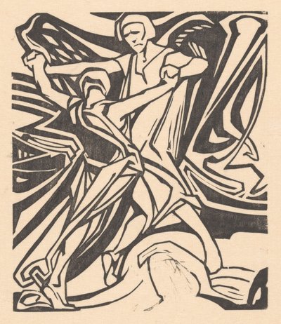 Jákob az angyallal birkózik alkotó: Johannes Josephus Aarts