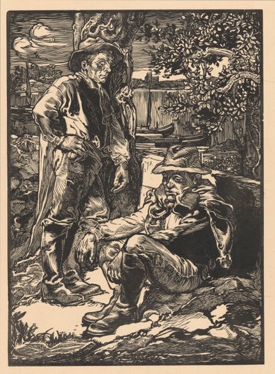 Pihenő poldermunkások alkotó: Johannes Josephus Aarts