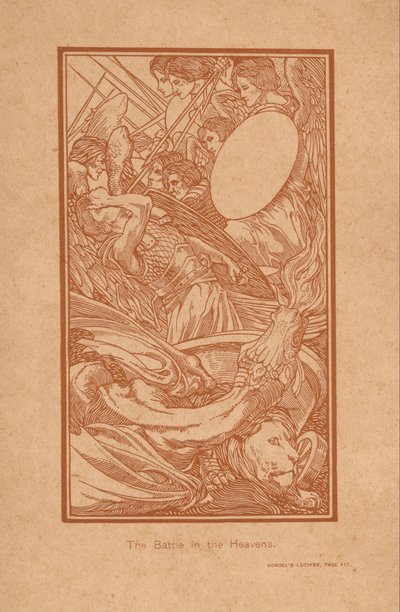 Strijd in de hemel A csata a mennyekben (cím a tárgyon) alkotó: Johannes Josephus Aarts