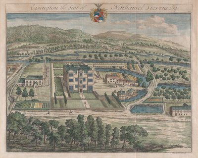Easington, Nathaniel Stevens székhelye, [1712], 1768-ban újra kiadták. alkotó: Johannes Kip
