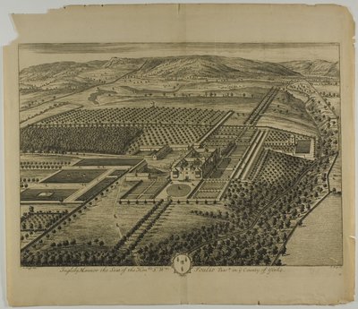 Ingleby Manor, 60. tábla az Illustrated Britannia-tól alkotó: Johannes Kip