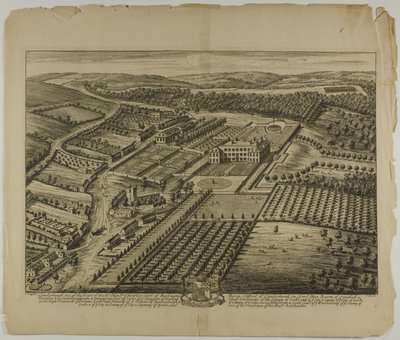 London, 31. lemez az Illustrated Britannia-tól alkotó: Johannes Kip
