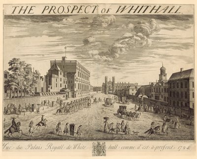 Whitehall terve, 1724 alkotó: Johannes Kip