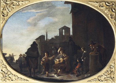 A trubadúr alkotó: Johannes Lingelbach