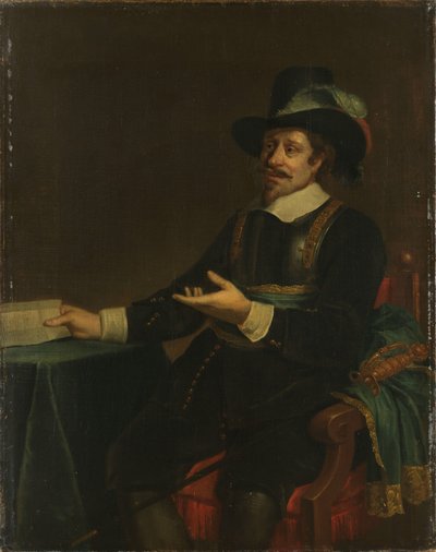 Jan van de Poll, Amszterdam polgármesterének portréja alkotó: Johannes Spilberg (II) (copy after)