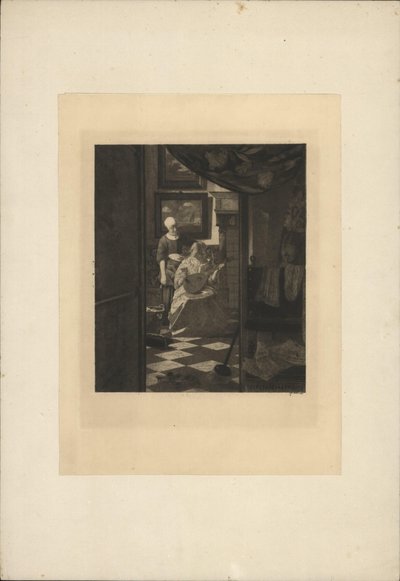 A szerelmes levél alkotó: Johannes Vermeer