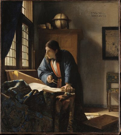 Der Geograph alkotó: Johannes Vermeer