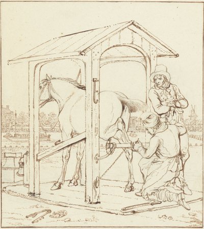 Lovat patkolni alkotó: Johannes Vinkeles