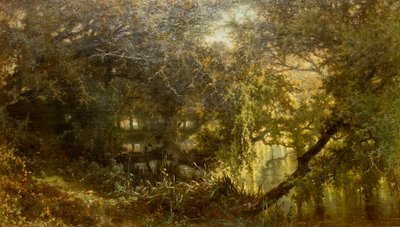 Német: Der Teich in Osterbeek Az oosterbeeki tó alkotó: Johannes Warnardus Bilders