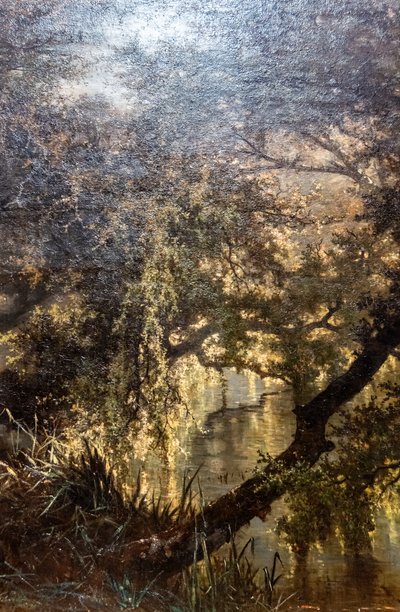 Német: Der Teich in Osterbeek Az oosterbeeki tó alkotó: Johannes Warnardus Bilders