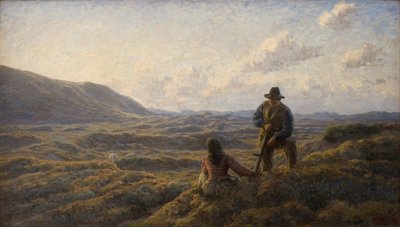 Idill a fenyőn alkotó: Johannes Wilhjelm