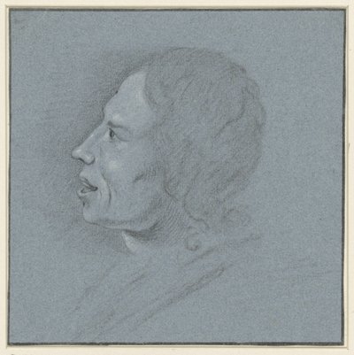 Johannes Ziesenis művész önarcképe alkotó: Johannes Ziesenis