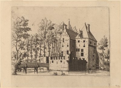Vár lift-híddal alkotó: Johannes and Lucas van Doetechum after Master of the Small Landscapes