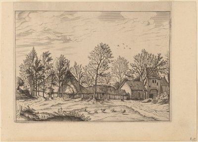 Gateway farm alkotó: Johannes and Lucas van Doetechum after Master of the Small Landscapes