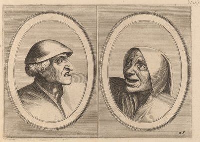 "Tief-like Tijs" és "Sneeze Rinse-the-Nap" alkotó: Johannes and Lucas van Doetechum after Pieter Bruegel the Elder