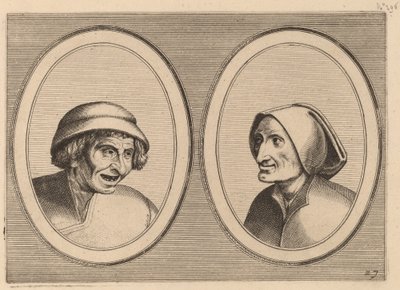 "Keesje Licht-hart" és "Verblinde Swaen" alkotó: Johannes and Lucas van Doetechum after Pieter Bruegel the Elder