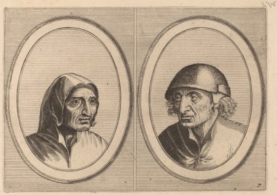 "Rijckje Schimmel-penninghs" és "Lubbert Leever-kolbász" alkotó: Johannes and Lucas van Doetechum after Pieter Bruegel the Elder