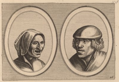 "Woman Verneem-al" és "Hans de Pluym-strijcker" alkotó: Johannes and Lucas van Doetechum after Pieter Bruegel the Elder