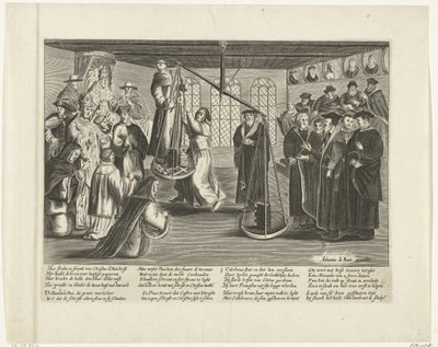 A Biblia mérlegelése, 1660 alkotó: Johannes de Ram