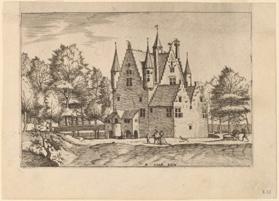 kastély alkotó: Johannes van Doetechum, the Elder and Lucas