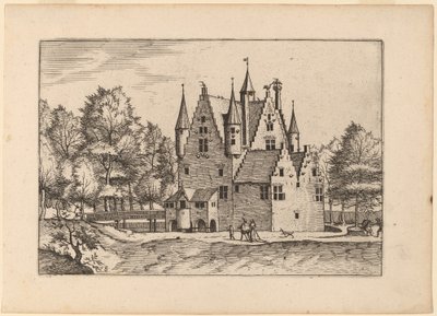 kastély alkotó: Johannes van Doetechum, the Elder and Lucas