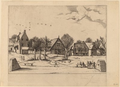 Vidéki falu alkotó: Johannes van Doetechum, the Elder and Lucas