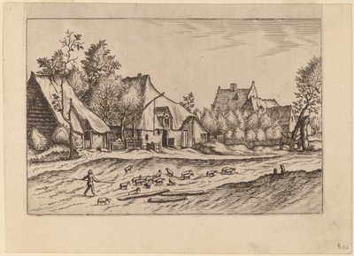 Farmok egy faluban alkotó: Johannes van Doetechum, the Elder and Lucas
