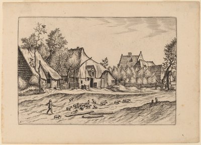 Farmok egy faluban alkotó: Johannes van Doetechum, the Elder and Lucas