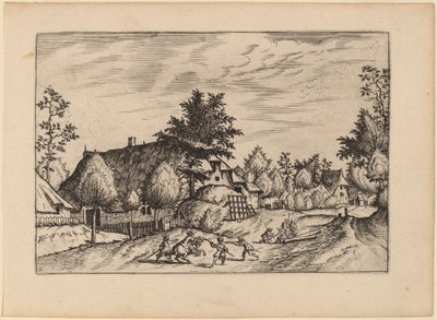 Falu utca alkotó: Johannes van Doetechum, the Elder and Lucas