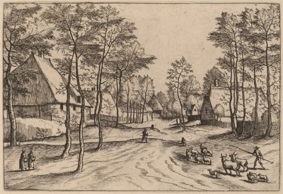 Falu utca alkotó: Johannes van Doetechum, the Elder and Lucas