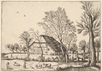 Farm, A kis tájakból, 1559-61. alkotó: Johannes van Doetecum I
