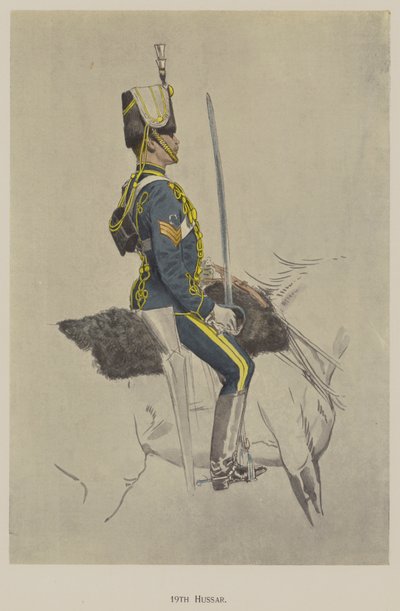 19. huszár (Chlor Lith) alkotó: John (after) Charlton