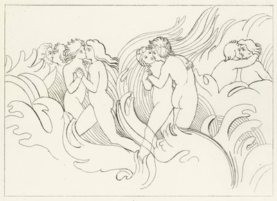A tüzes végzet, purgatórium, 26. ének (metszet) alkotó: John (after) Flaxman