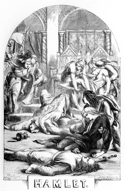 Hamlet alkotó: John (after) Gilbert