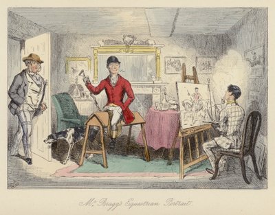 John Leech illusztráció a Mr Sponge