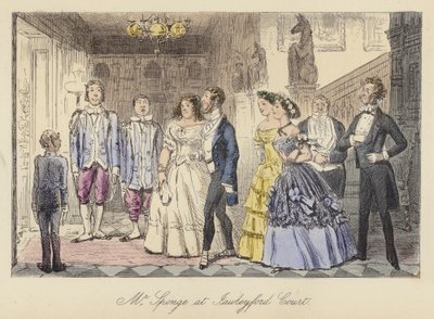 John Leech illusztráció a Mr Sponge
