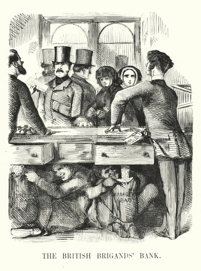 Punch rajzfilm: The British Brigands