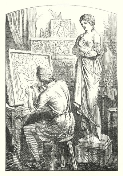 Clyte (metszet) alkotó: John (after) Tenniel