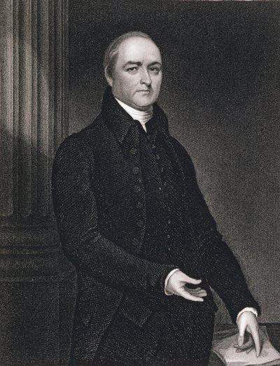 Revd. Timothy Dwight (1752-1817) John B. Forrest (1814-70) metszete (metszet) alkotó: John (after) Trumbull